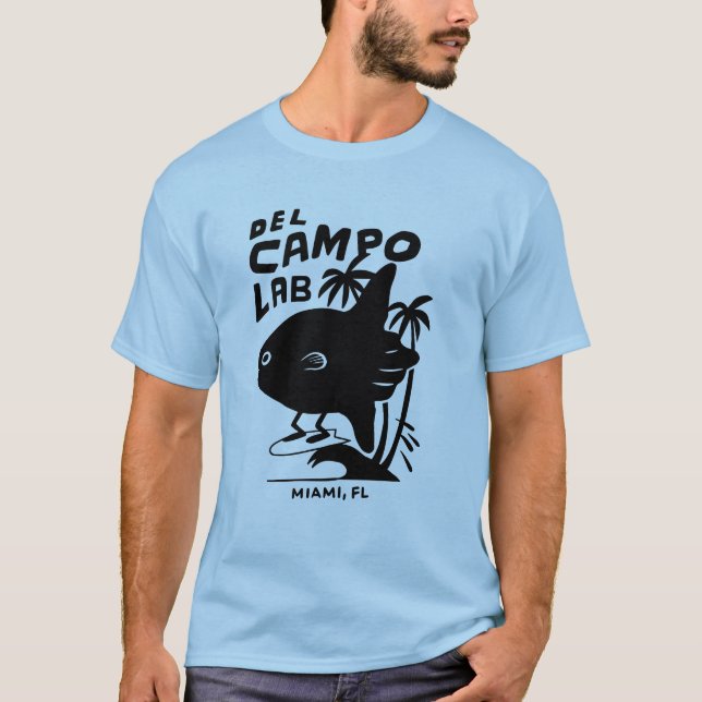 del Campo Lab Surfing Mola T-Shirt (Vorderseite)