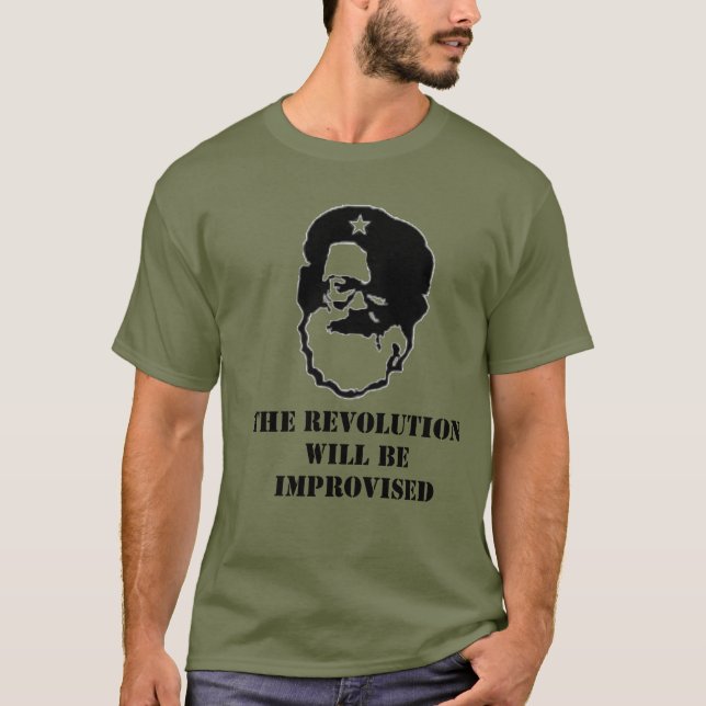Del Close - die Revolution wird improvisiert T-Shirt (Vorderseite)
