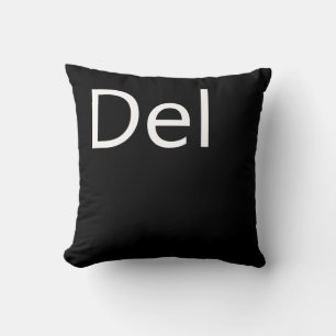 DEL - Ctrl alt del pillow für Sofa-Polsterung Kissen