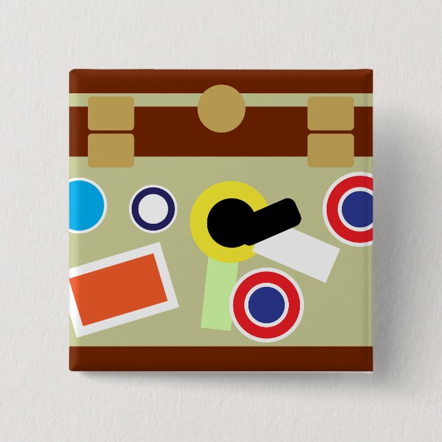 Del Griffith's Trunk – Classic Comedy Button (Vorderseite)