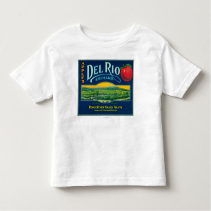 Del Rio Apple Kiste LabelMedford ODER Kleinkind T-shirt