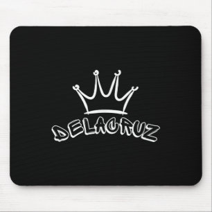 Delacruz Familienname - Cooler Delacruz-Name und R Mousepad