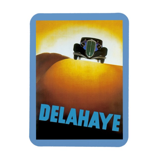 Delahay Automobile Ad Magnet (Vertikal)