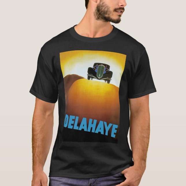Delahaye Automobile Ad T-Shirt (Vorderseite)