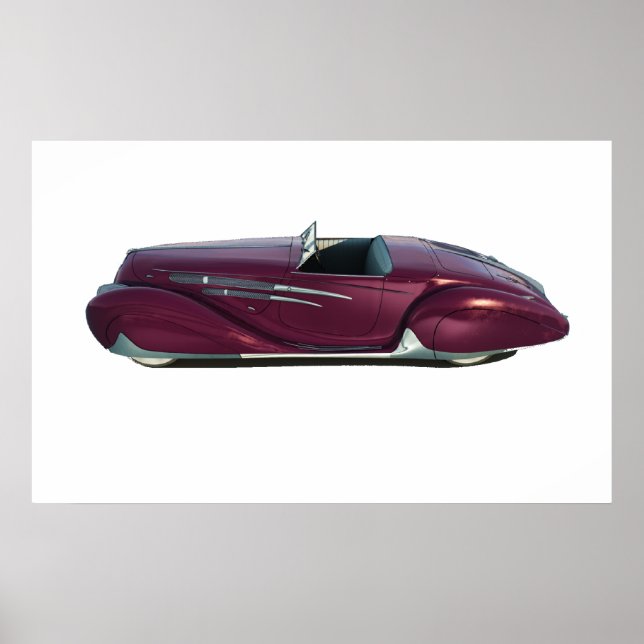 Delahaye Poster (Vorne)