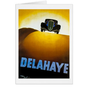 Delahaye - Vintage Anzeige