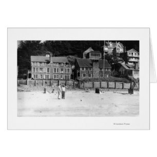 DeLake, Oregon Blick auf Canyon Drive Apts.