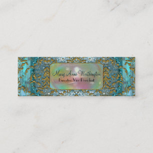 Delancey durch das Seeelegante berufliche dünne Mini Visitenkarte