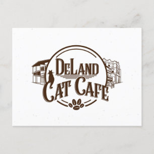DeLand Cat Cafe Postcard Postkarte