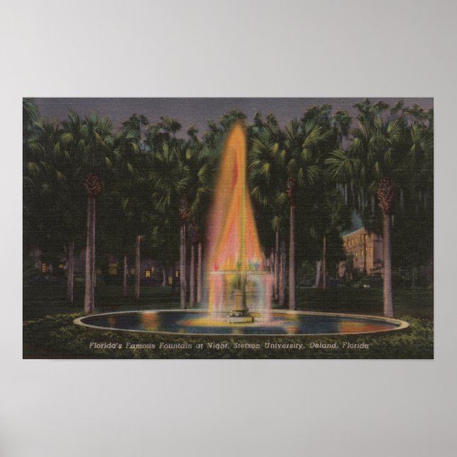 Deland, Florida - Stetson University Poster (Vorne)