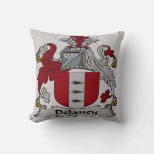 "Delaney" Wappen Dekor-Kissen Kissen