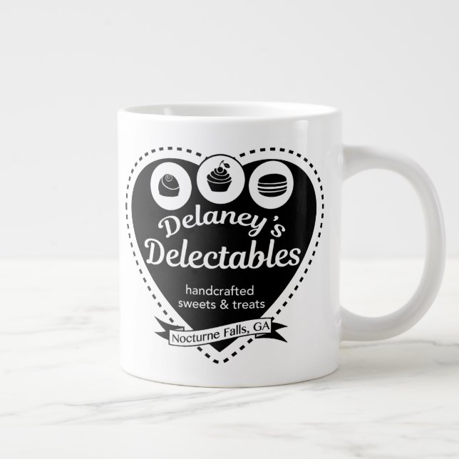 Delaneys Delectables Tunnel-bohrwagenTasse Jumbo-Tasse (Rechts)