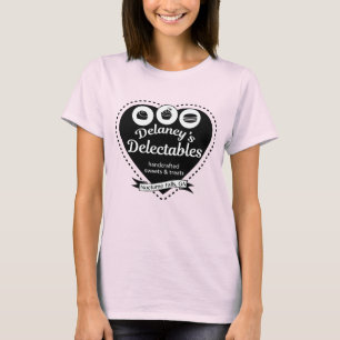 Delaneys Delectables Zuckerwatte-T-Shirt T-Shirt