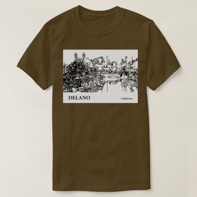 Delano California TShirt 2 (Design vorne)