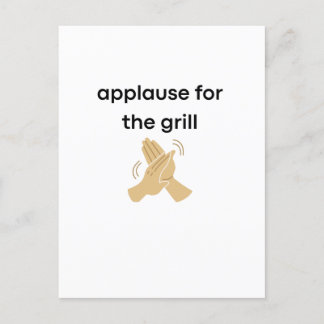 delantales ankündigungspostkarte