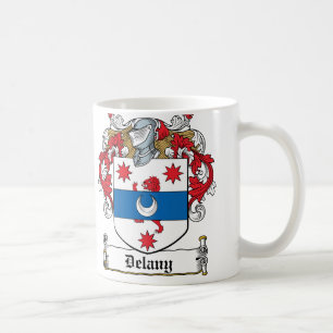 Delany Familienwappen Tasse