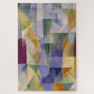 Delaunay Claasical Abstrakt Art Painting Windows Puzzle