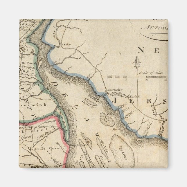 Delaware 5 magnet (Vorne)