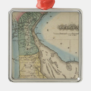 Delaware 6 ornament aus metall