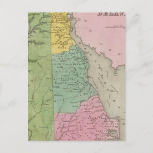 Delaware 7 postkarte