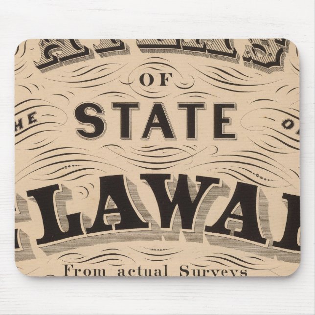 Delaware-Atlas Mousepad (Vorne)