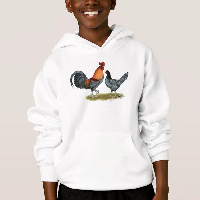 Delaware Blue Hen Hoodie (Vorderseite)