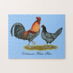 Delaware Blue Hen Puzzle