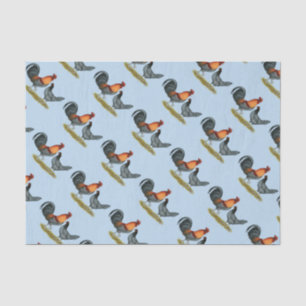Delaware Blue Hen Seidenpapier