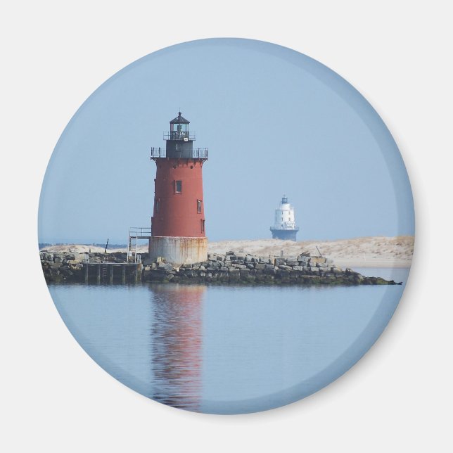 Delaware Breakwater & Harbour of Refuge Lighthouse Magnet (Vorne)