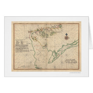 Delaware-Bucht-Karte 1639