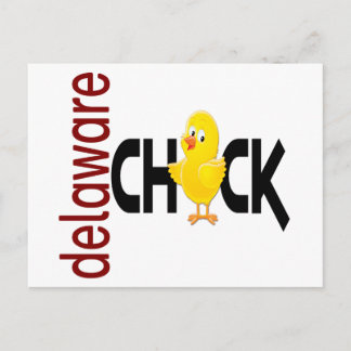 Delaware Chick 1 Postkarte