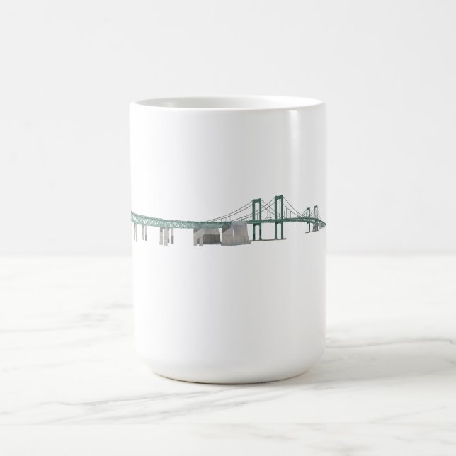 Delaware-Denkmal-Brücke: Modell 3D: Kaffeetasse (Mittel)