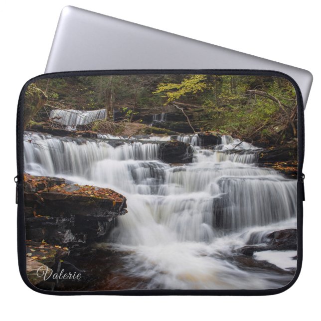 Delaware Falls Laptopschutzhülle (Vorderseite)