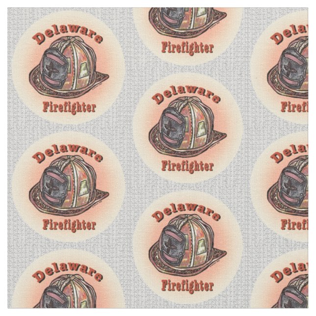 Delaware Feuerwehrmann Stoff (Nahaufnahme)