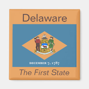 Delaware Flag Magnet