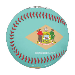 Delaware-Flagge Baseball