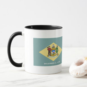 Delaware-Flagge Tasse