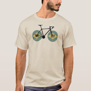Delaware-Flaggen-Radtour T-Shirt