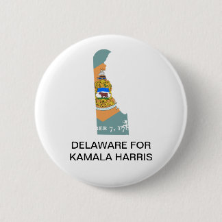 DELAWARE für Kamala Harris 2024 Button