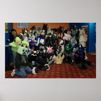 Delaware FurBowl 25 FurBad Group Foto Poster