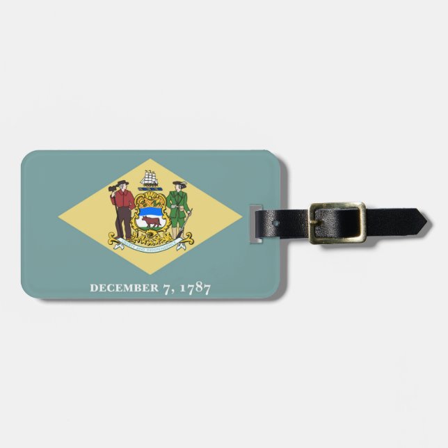 Delaware Gepäckanhänger (Vorderseite horizontal)