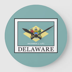 Delaware Große Wanduhr