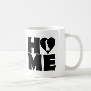Delaware Home Heart State Mug oder Travel Mug Tasse