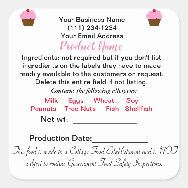 DELAWARE-Hütte - Etikett Quadratischer Aufkleber (Vorderseite)