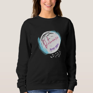 Delaware in meinem Soul Feather Liebe de Native Re Sweatshirt