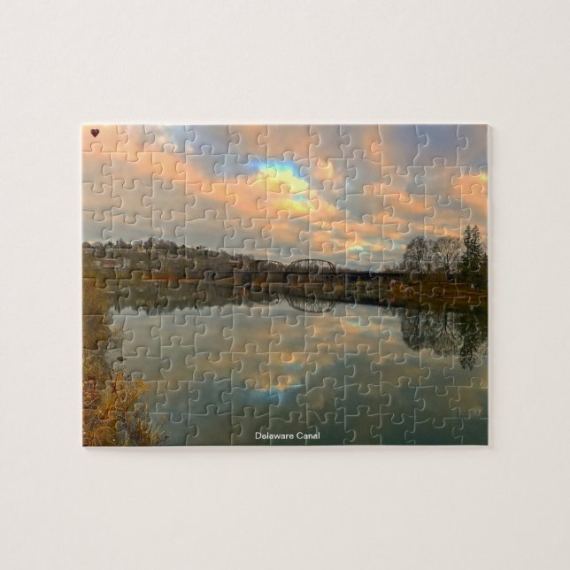Delaware-Kanal Puzzle (Horizontal)