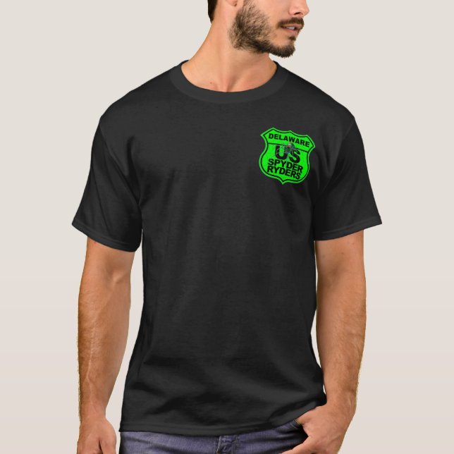 Delaware-Kapitel - Logo-Pocket grün T-Shirt (Vorderseite)