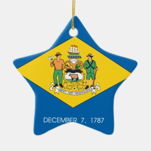 DELAWARE KERAMIK ORNAMENT
