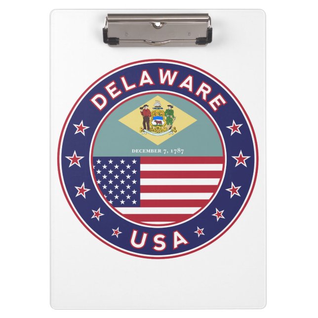 Delaware Klemmbrett (Vorderseite)