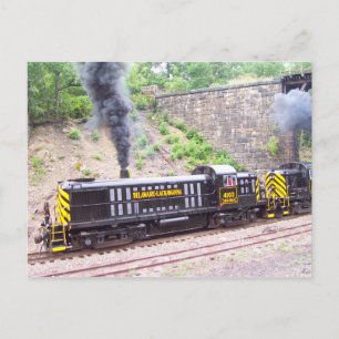 Delaware Lackawanna Railway Company Alco RS-3s Postkarte